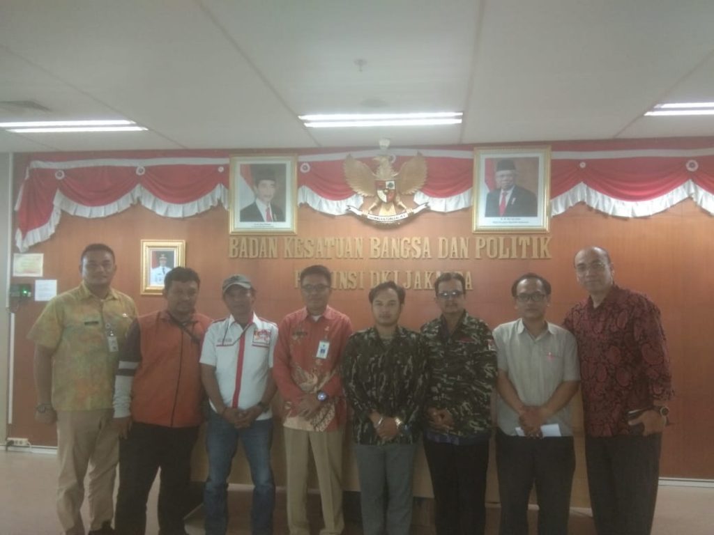 LSM Gempita Audensi dengan Kesbangpol DKI Jakarta