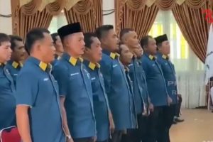 Afrizal Sintong Giat Rakerkab KONI Kabupaten Rokan Hilir