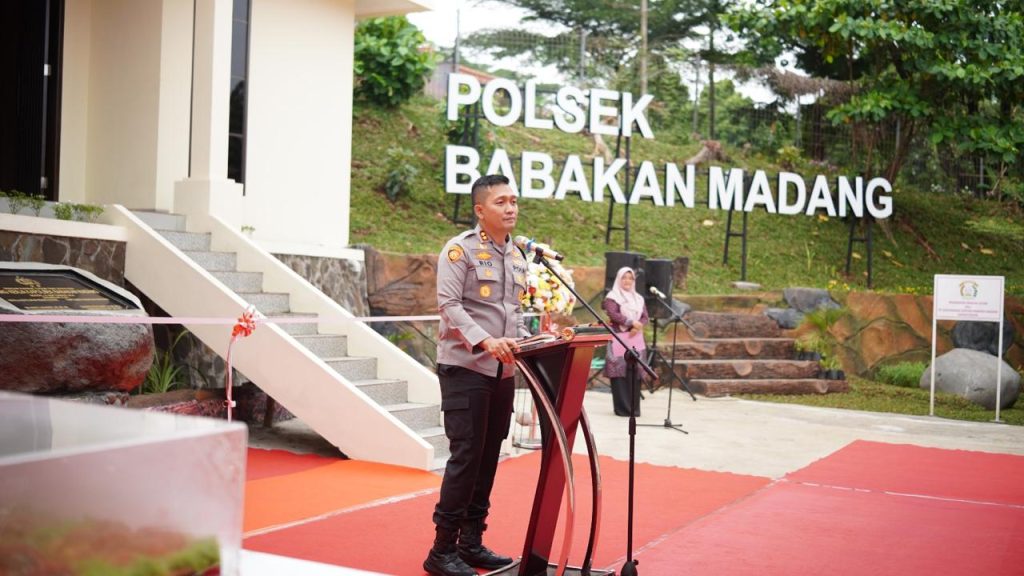 Ruang Kerja Kapolsek Babakan Madang Langsung Diresmikan Kapolres Bogor di Hadiri Dandim 0621 dan PJ Sekda Kabupaten Bogor